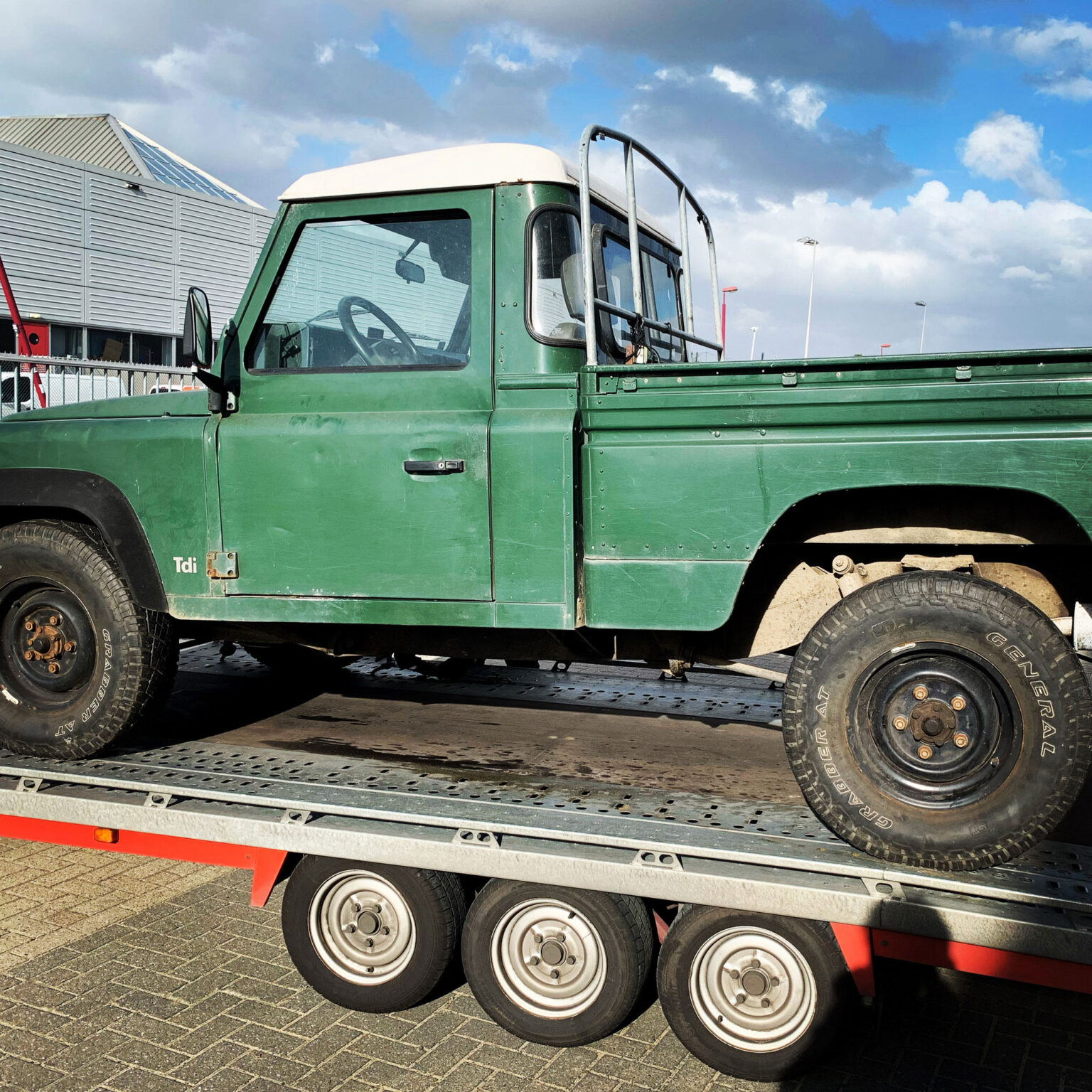 Landrover Defender 110 1995 300tdi Pick up | Dutch Defenders